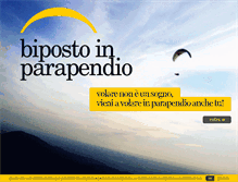 Tablet Screenshot of bipostoparapendio.it